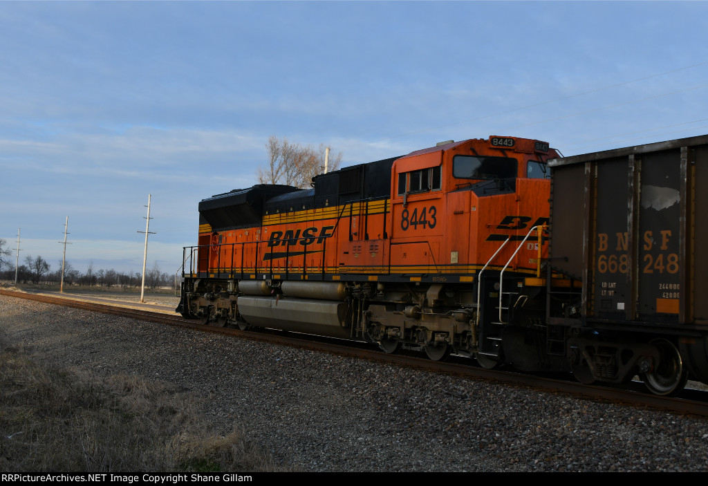 BNSF 8443 Roster shot